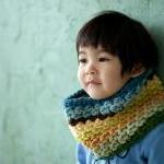 Striped Cowl