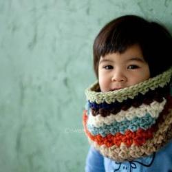 Striped Cowl